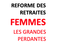 Les femmes, grandes perdantes de la réforme des retraites