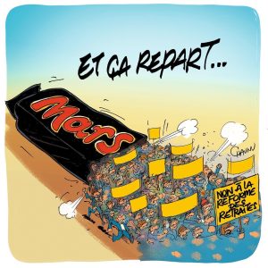 TOUTES ET TOUS EN GRÈVE ET EN MANIFESTATION LE JEUDI 6 AVRIL 2023 !